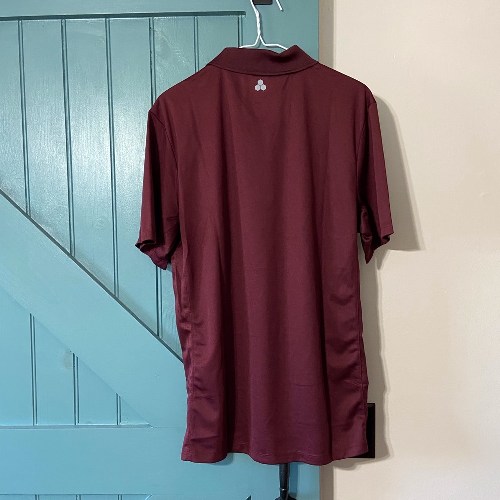 NWT TEK GEAR Men’s Short Sleeve Polo Shirt Size Large - Picture 2 of 4